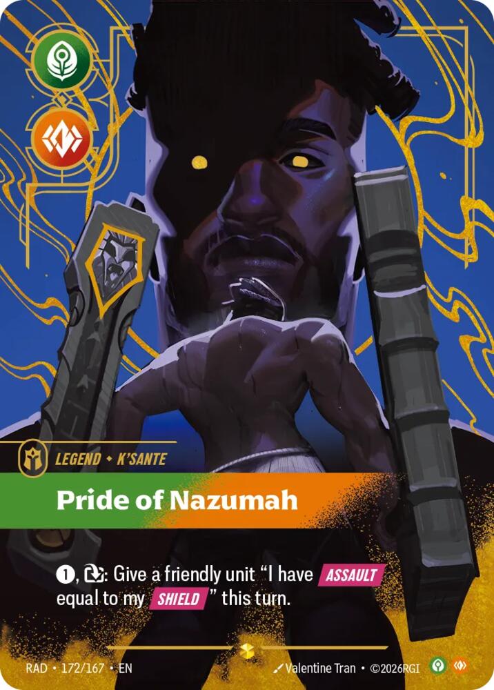 K'Sante, Pride of Nazumah (Overnumbered) card image