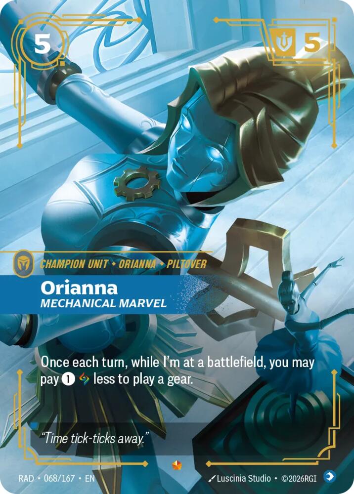 Orianna, Mechanical Marvel card image