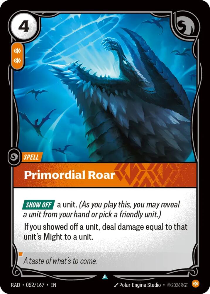 Primordial Roar card image