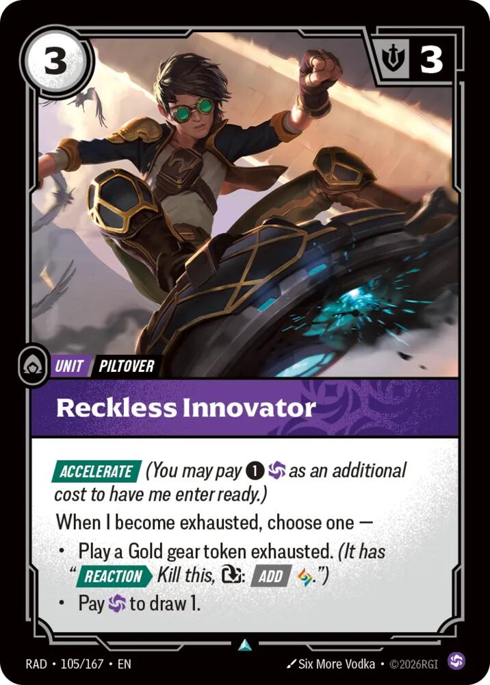 Reckless Innovator card image
