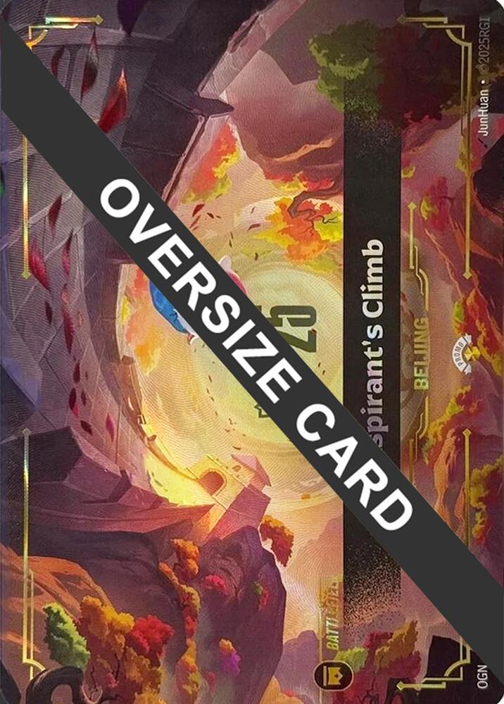 Aspirant's Climb (Oversized) card image
