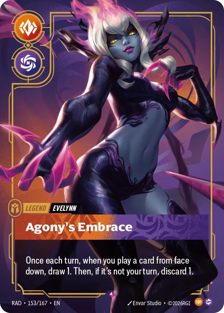 Evelynn, Agony's Embrace card image