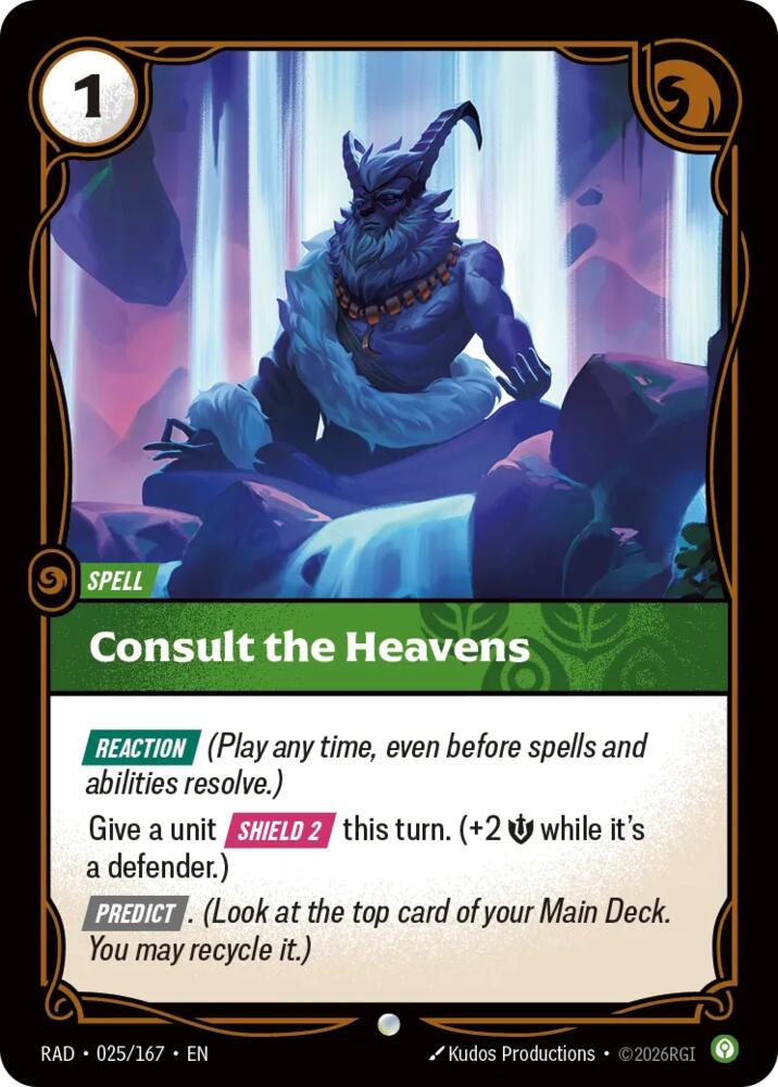 Consult the Heavens card image