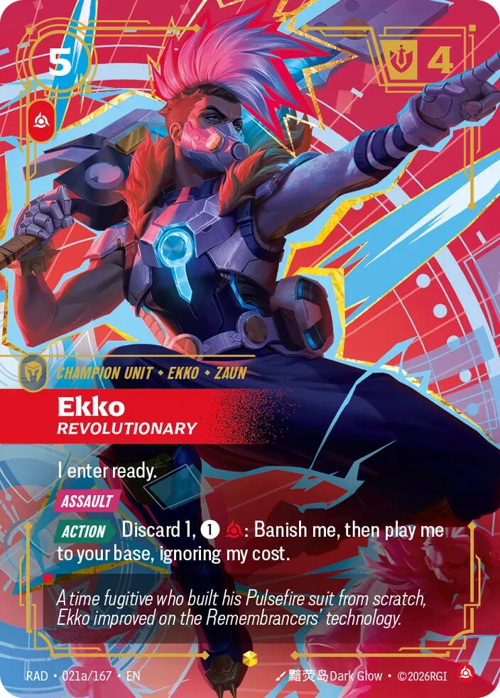 Ekko, Revolutionary (Alternate Art) card image