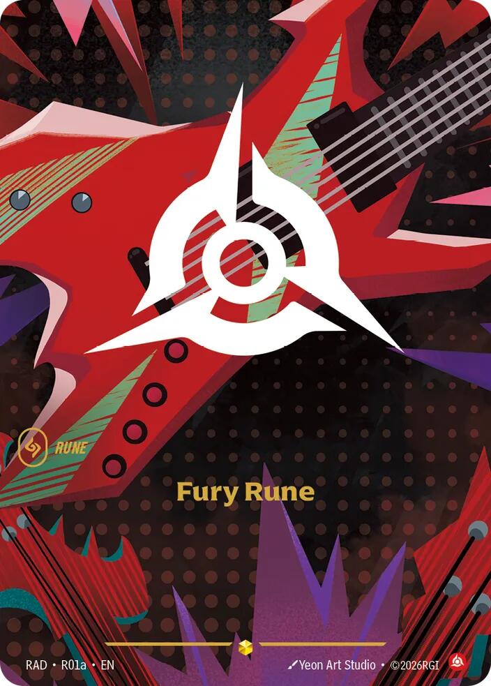 Fury Rune (R01a) card image