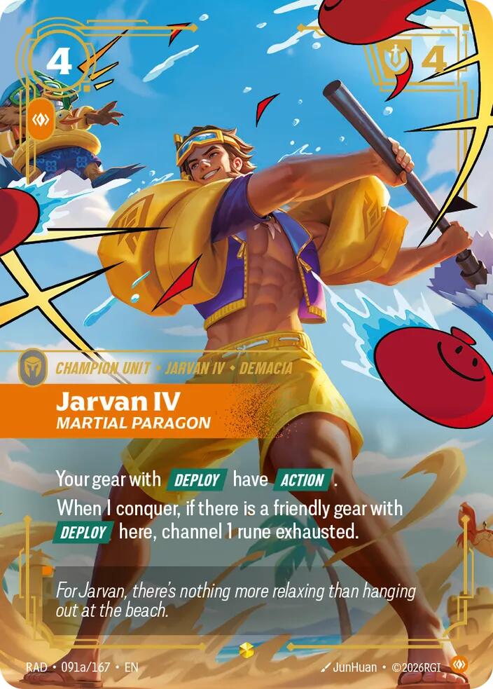Jarvan IV, Martial Paragon (Alternate Art) card image