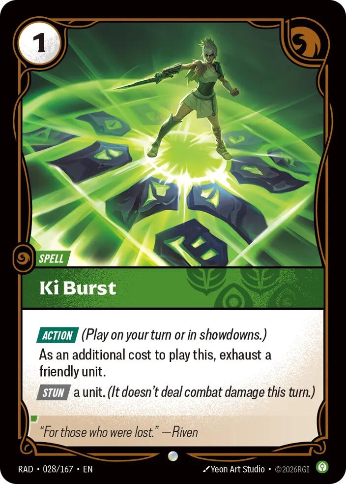 Ki Burst card image