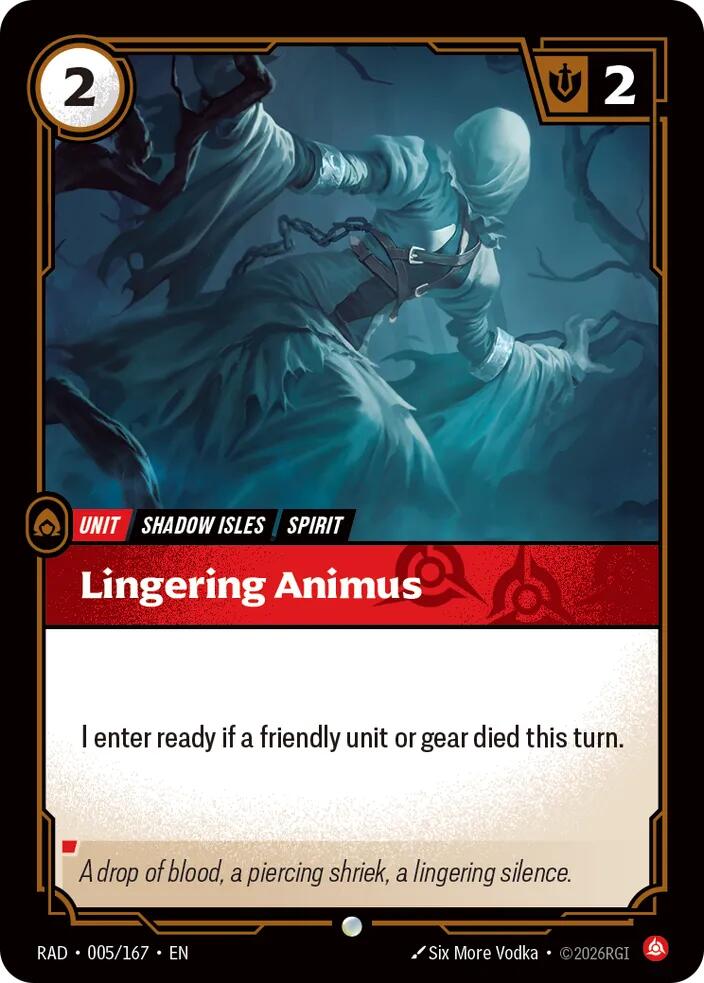 Lingering Animus card image