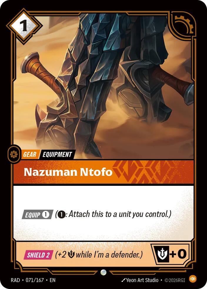 Nazuman Ntofo card image