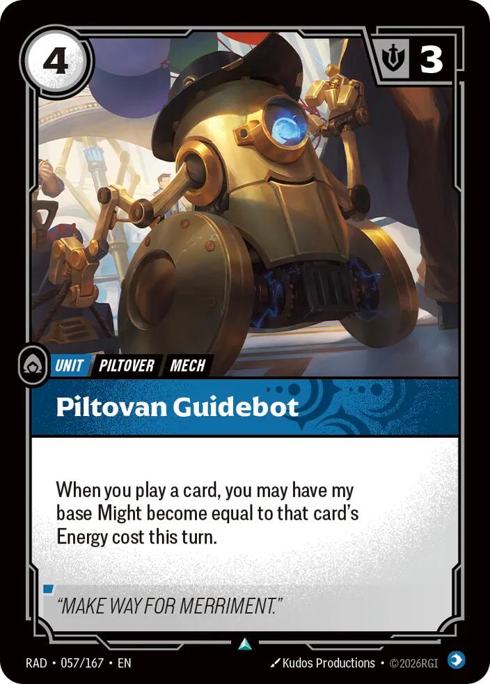Piltovan Guidebot card image