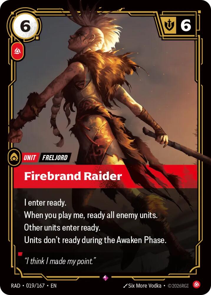 Firebrand Raider card image
