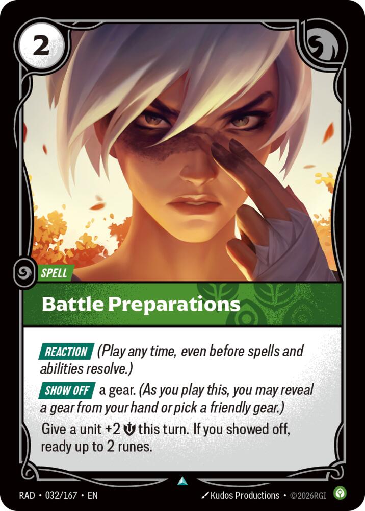Battle Preparations card image