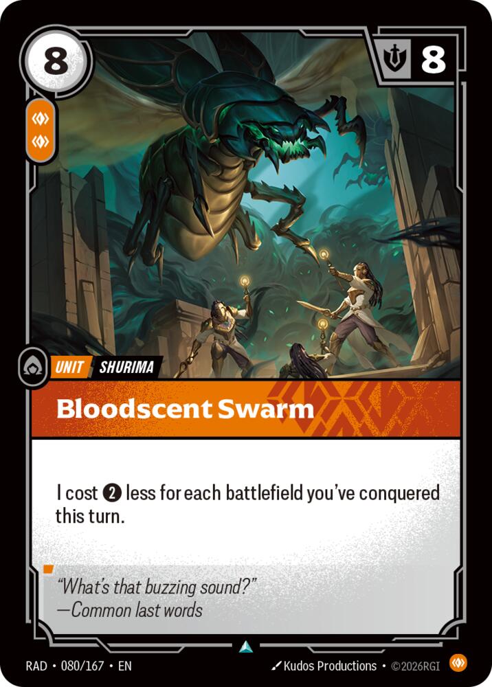 Bloodscent Swarm card image