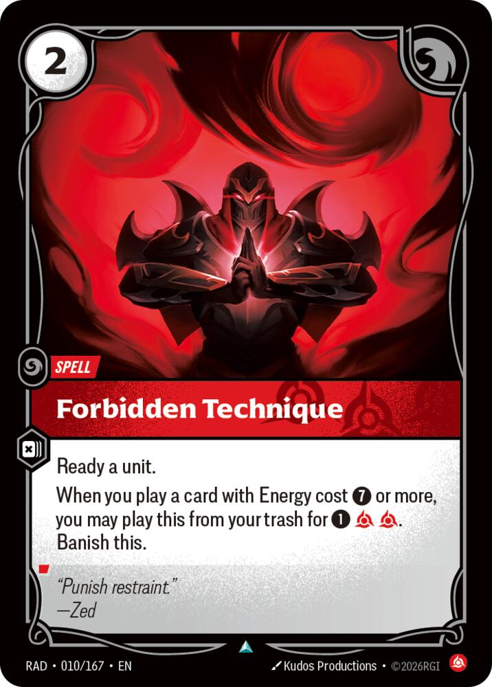 Forbidden Technique card image