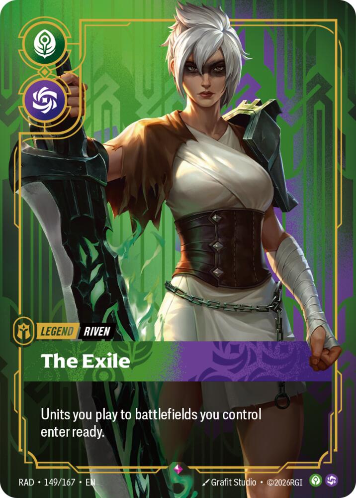 Riven, The Exile card image