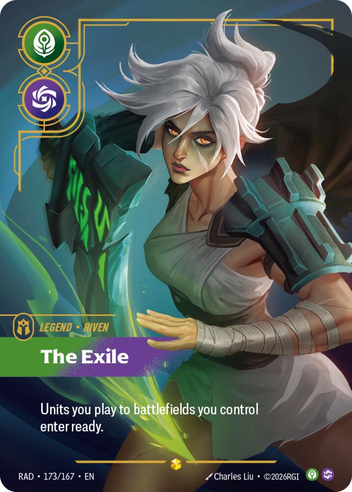 Riven, The Exile (Overnumbered) card image