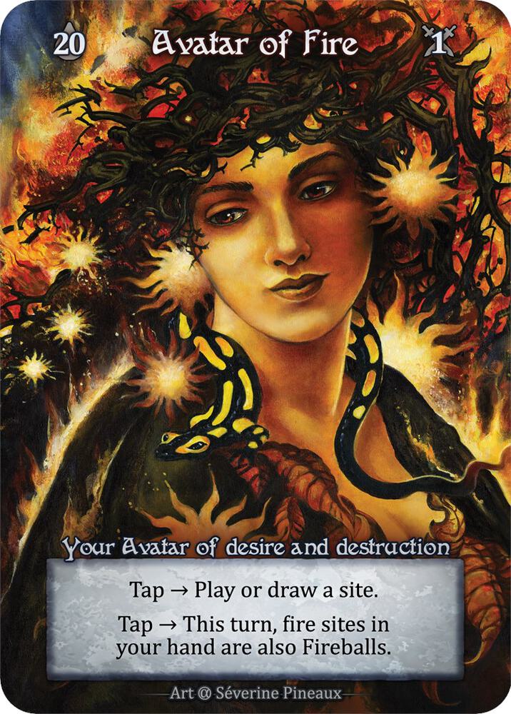 Avatar of Fire (Preconstructed Deck) card image