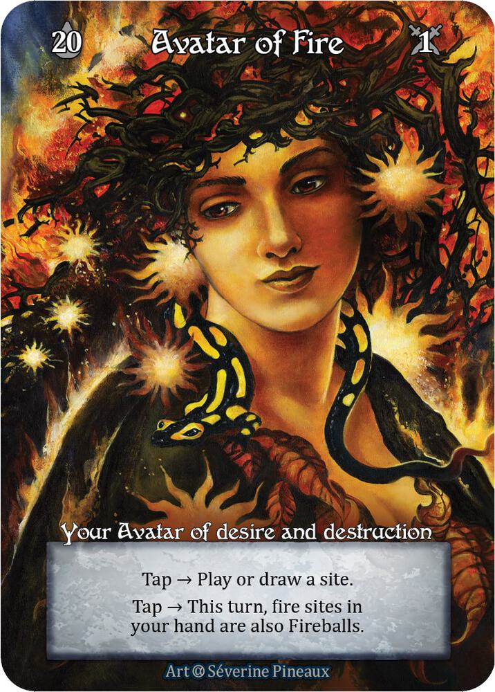 Avatar of Fire (Foil) card image