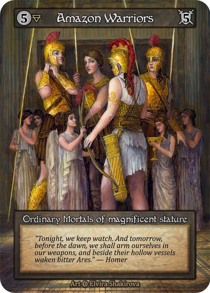 Amazon Warriors card image