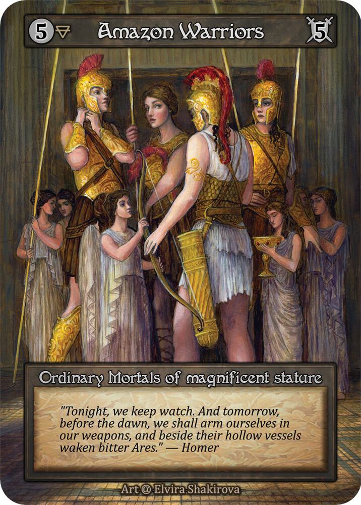 Amazon Warriors (Preconstructed Deck) card image