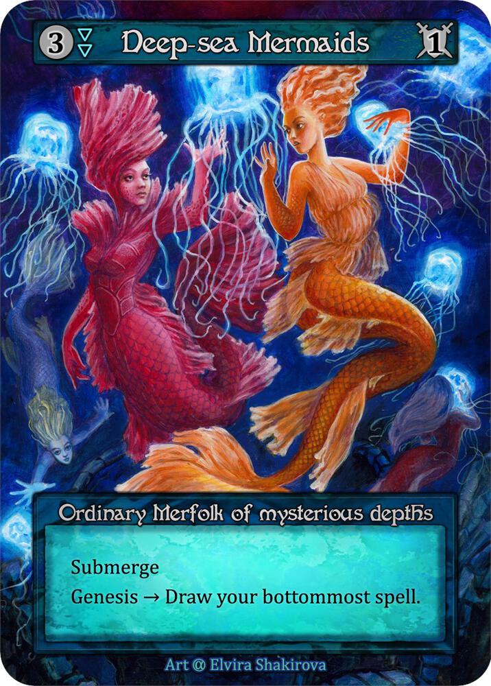 Deep-Sea Mermaids card image