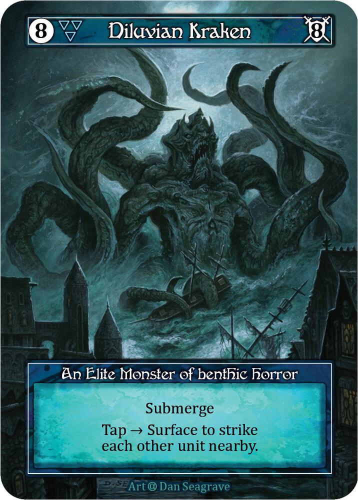 Diluvian Kraken (Foil) card image