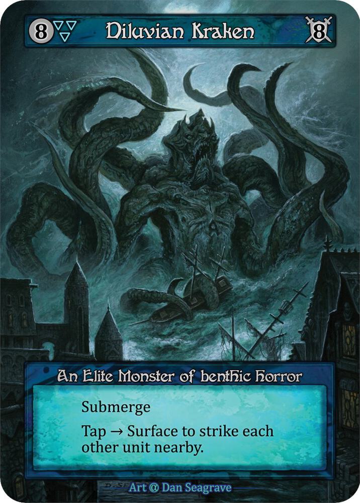 Diluvian Kraken (Preconstructed Deck) card image