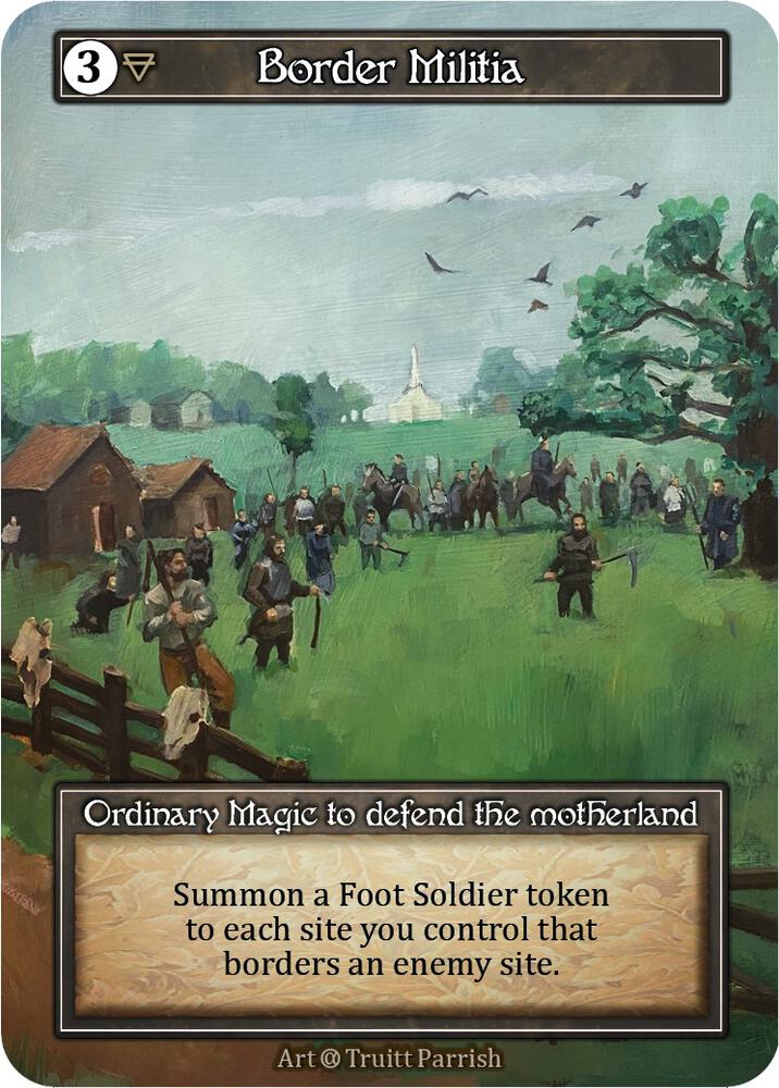 Border Militia (Foil) card image