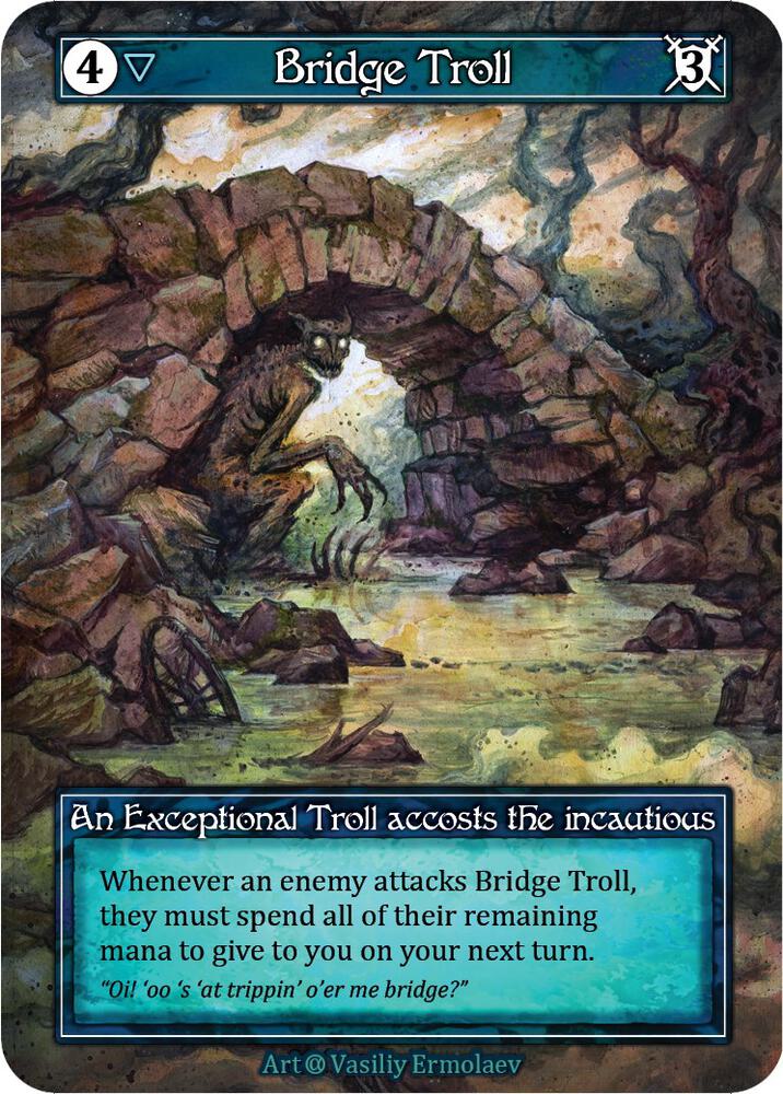Bridge Troll (Foil) card image