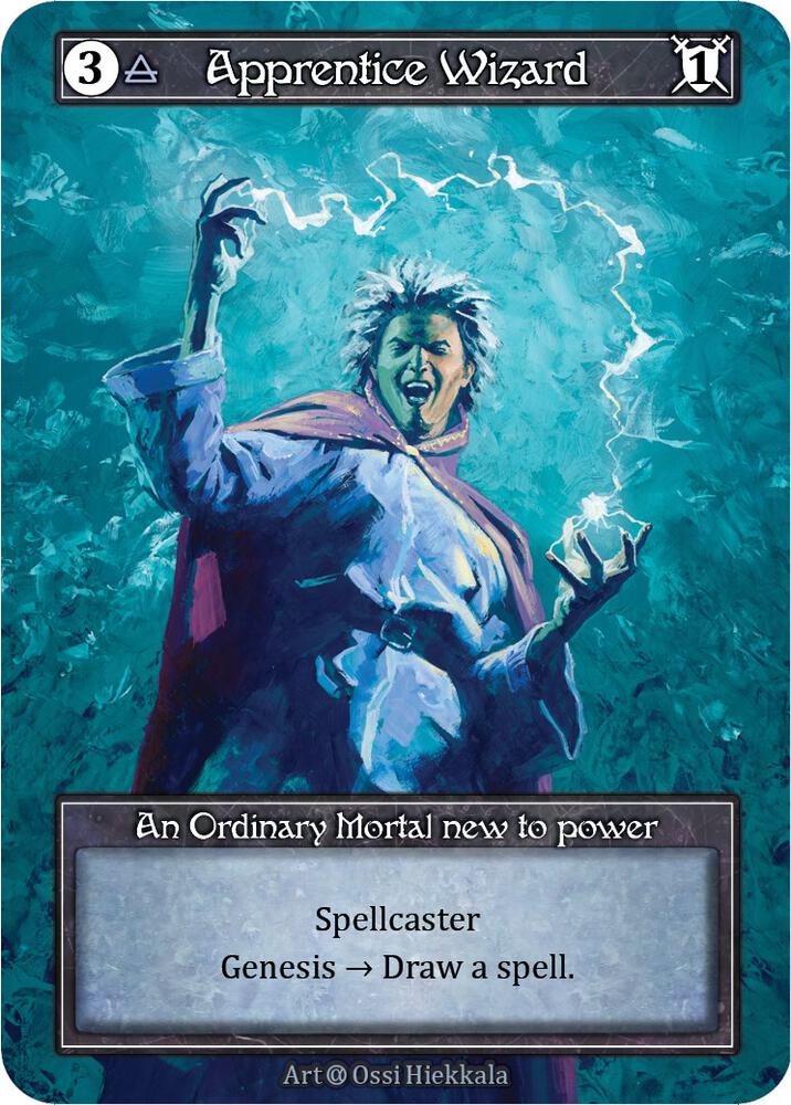 Apprentice Wizard (Foil) card image