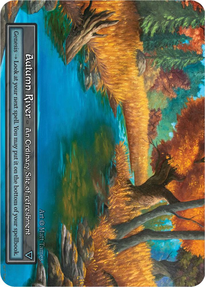 Autumn River (Foil) card image