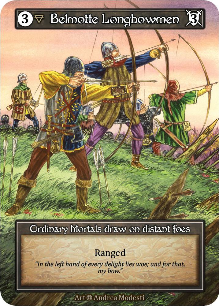 Belmotte Longbowmen (Foil) card image