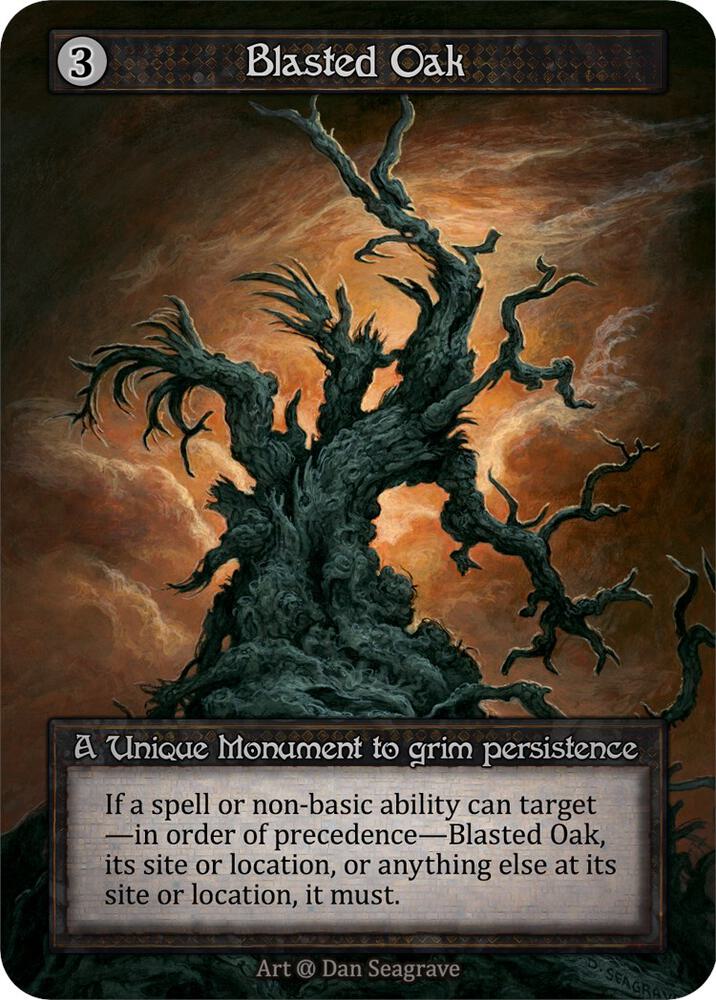 Blasted Oak card image