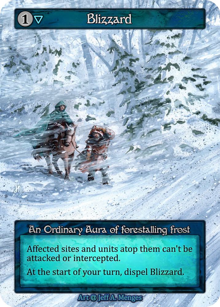 Blizzard card image