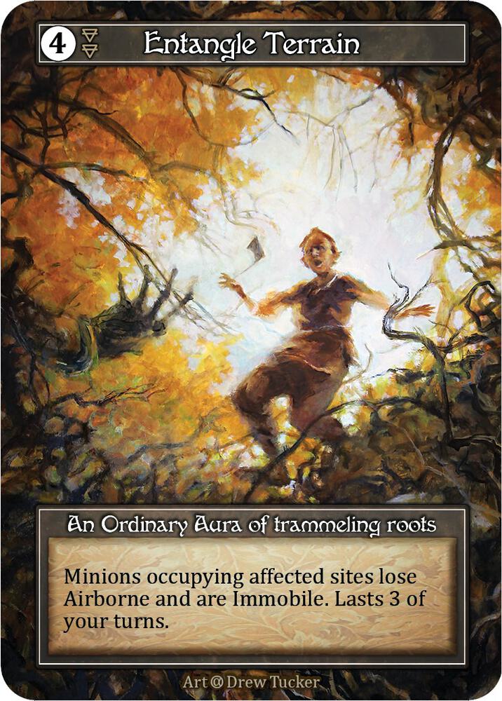 Entangle Terrain (Foil) card image