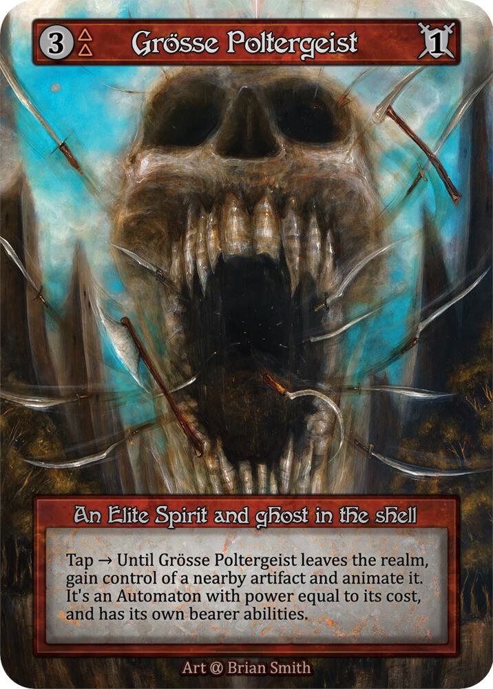 Grösse Poltergeist card image