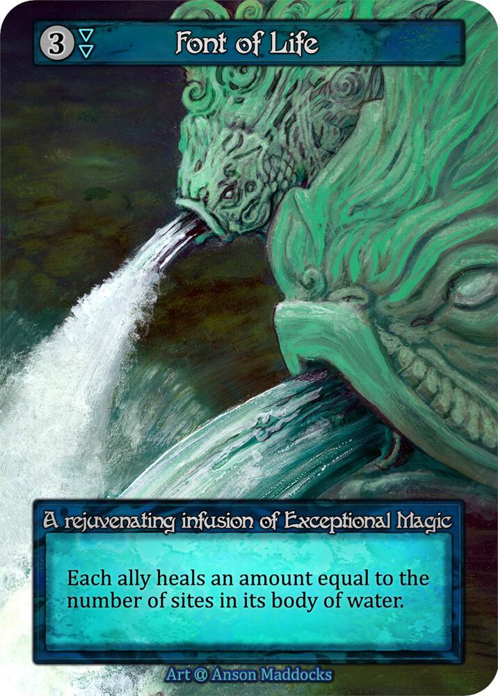 Font of Life card image