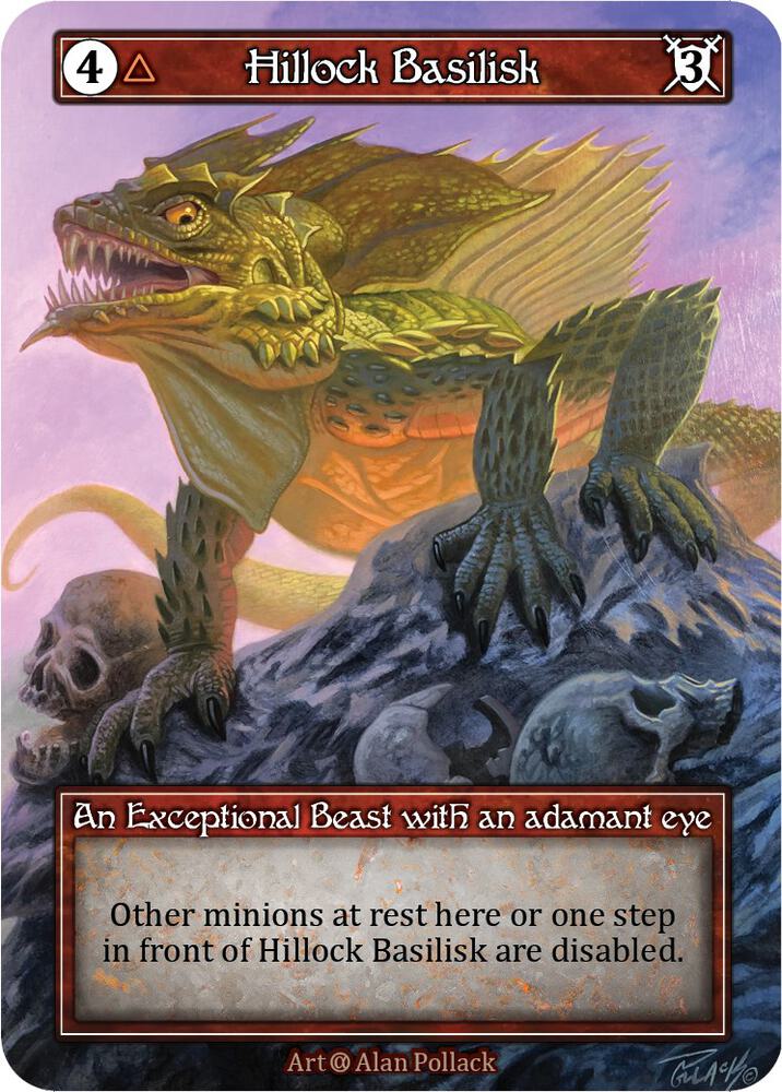 Hillock Basilisk (Foil) card image