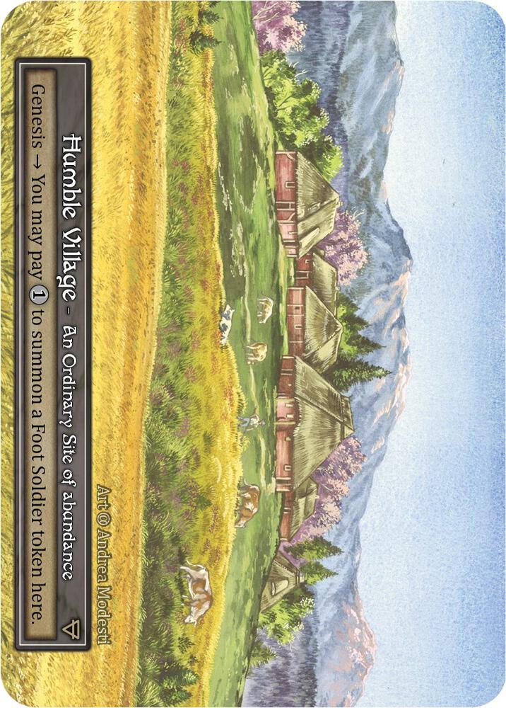 Humble Village (Foil) card image