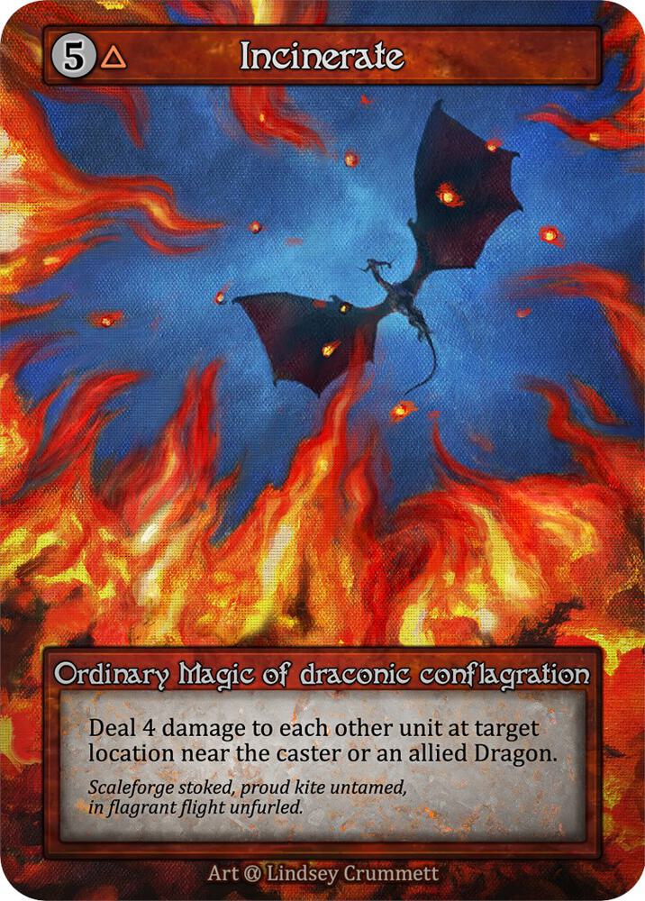 Incinerate card image