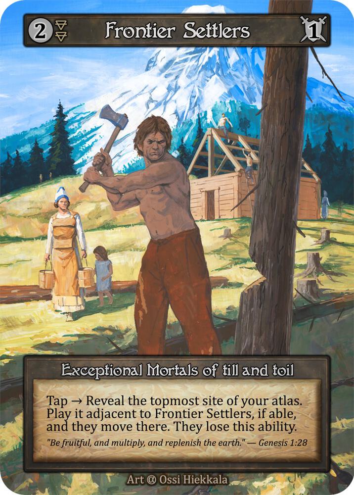 Frontier Settlers card image
