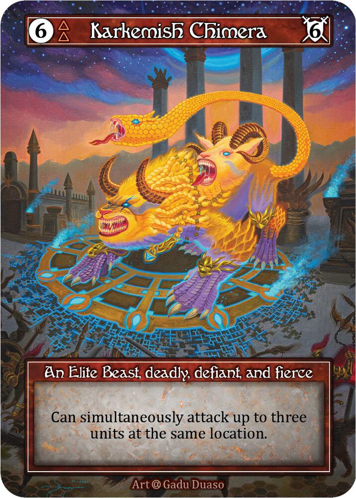 Karkemish Chimera (Foil) card image