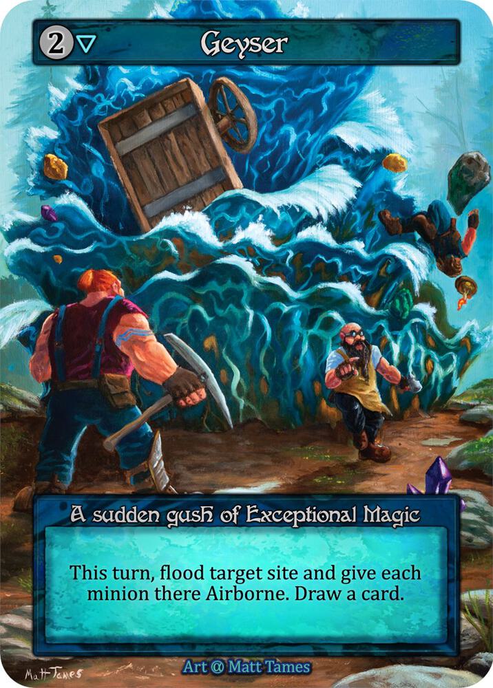 Geyser card image