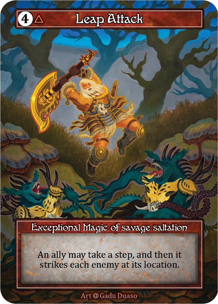 Leap Attack (Foil) card image