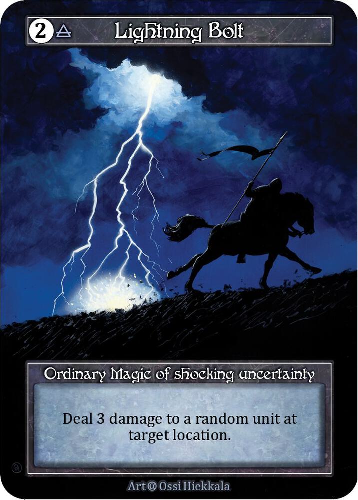 Lightning Bolt (Foil) card image