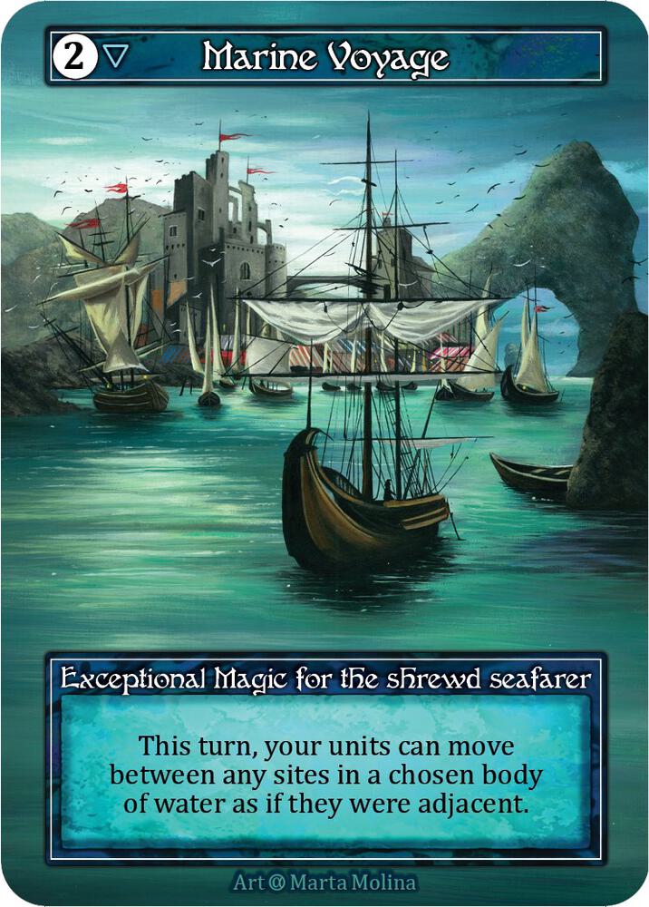 Marine Voyage (Foil) card image