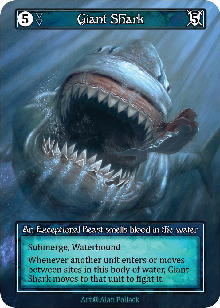 Giant Shark (Foil) card image