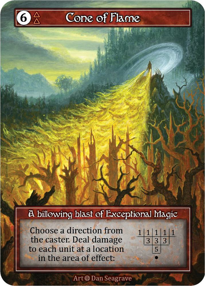 Cone of Flame (Foil) card image