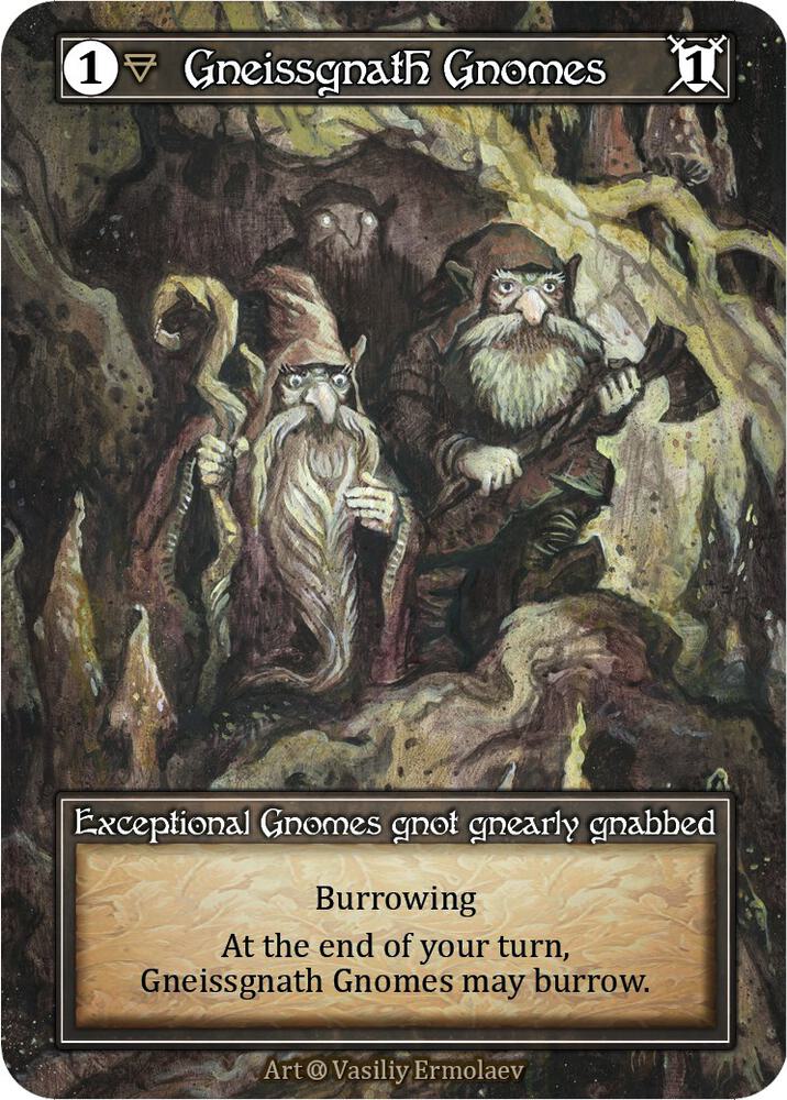 Gneissgnath Gnomes (Foil) card image