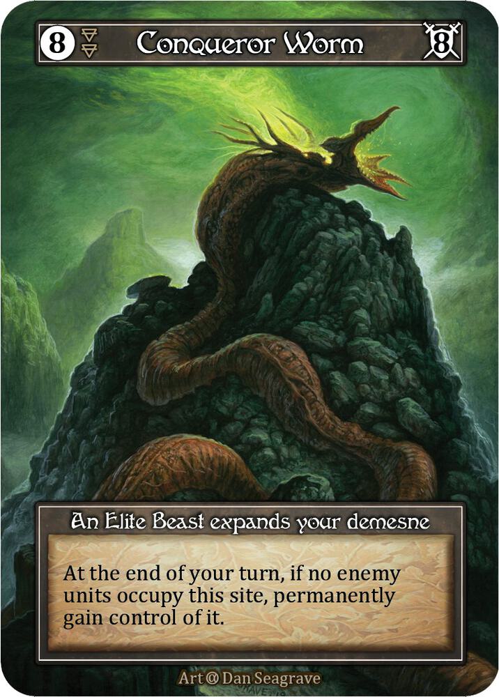 Conqueror Worm (Foil) card image